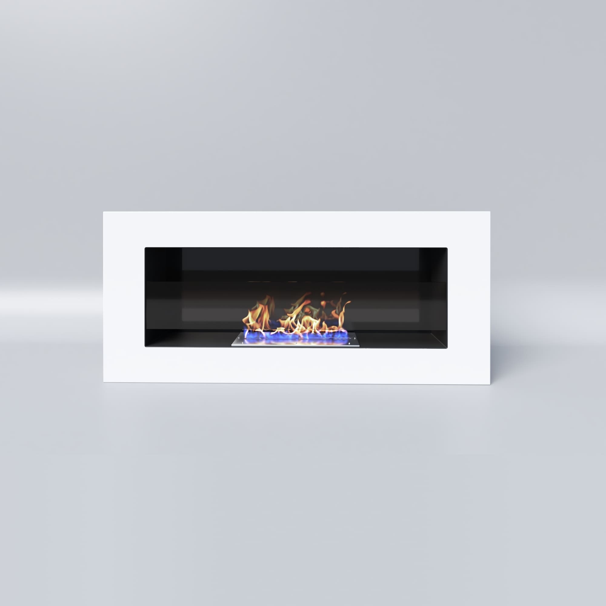 Биокамин "Русский огонь" Лайт Бланк 900N с защитным и декоративным стеклом по цене 30 200 руб.