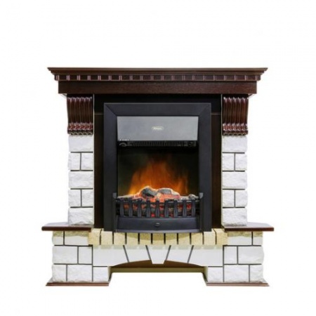 Pierre Luxe угловой белый (темный дуб)+Lydon Black Pierre Luxe угловой белый (темный дуб)+Lydon Black