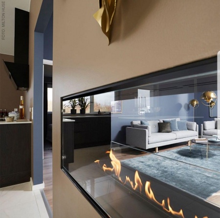 Встраиваемый сквозной очаг 1400 SappFire по цене 62 950 руб.