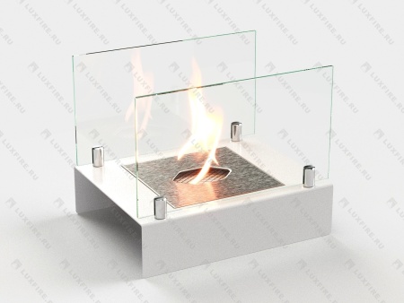 Настольный биокамин Lux Fire "Арлекино" М (белый) по цене 11 253 руб.
