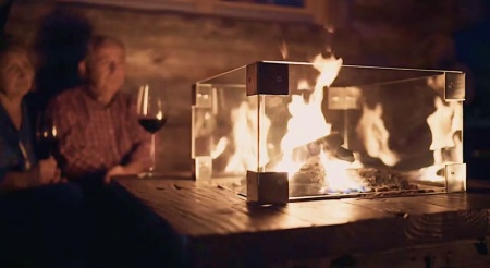 Газовый тол-камин Lounge Table Grey