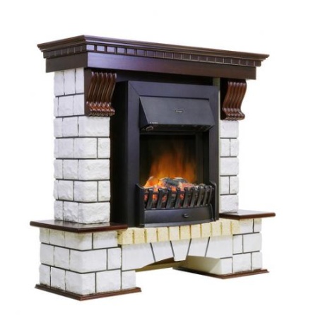 Pierre Luxe белый (темный дуб)+Geneva Log