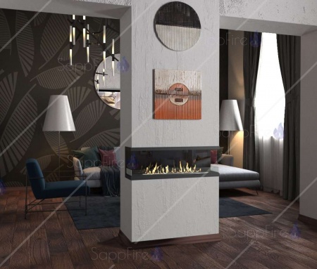 Встраиваемый торцевой очаг Standart 1000 SappFire Встраиваемый торцевой очаг Standart 1000 SappFire по цене 48 100 руб.