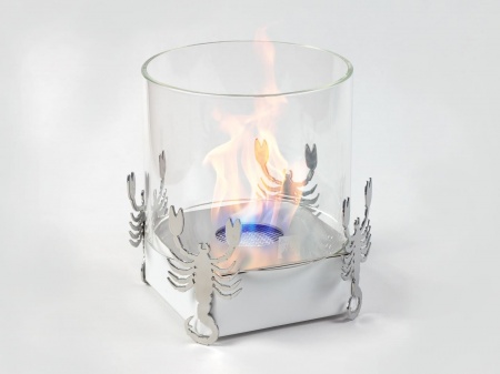 Настольный биокамин Lux Fire Зодиак "Скорпион" Белый по цене 15 000 руб.