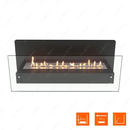 Биокамин SteelHeat LINKOR 1200 стекло по цене 46 900 руб.