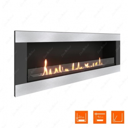 Биокамин SteelHeat ONE-H 1100 XL стекло по цене 46 624 руб.