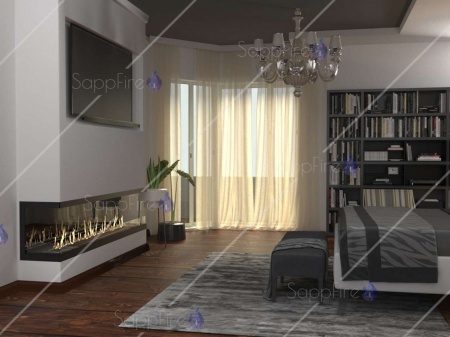 Встраиваемый торцевой очаг Standart 1000 SappFire Встраиваемый торцевой очаг Standart 1000 SappFire по цене 48 100 руб.
