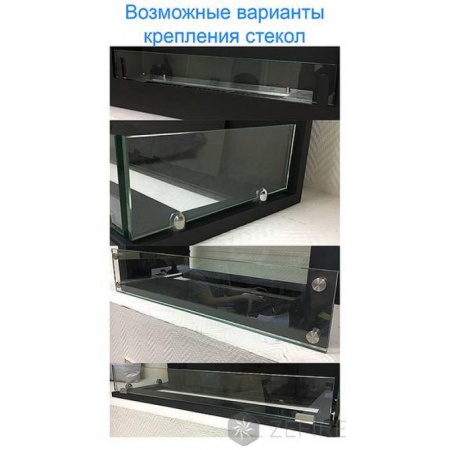 Каминная вставка ZeFire Standart зеркальная по цене 44 800 руб.