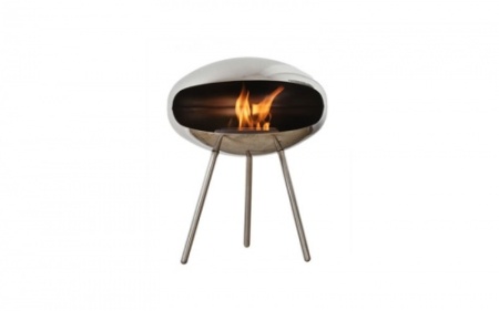 Напольный биокамин Cocoon Terra Stainless Steel по цене 182 100 руб.